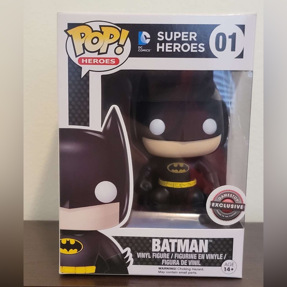 Batman #01 Funko Pop! Gamestop Exclusive